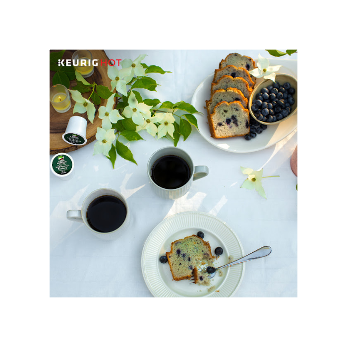 Blueberry Coffee K-Cup® Pods for breakfast