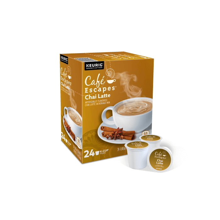 chai latte k cups box of 24