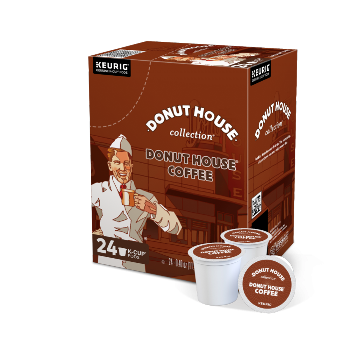 Donut House K Cups box of 24
