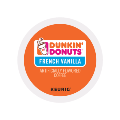 dunkin french vanilla kcups lid