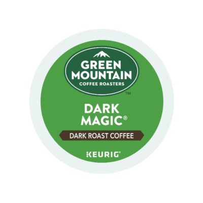Green Mountain Dark Magic K cups lid