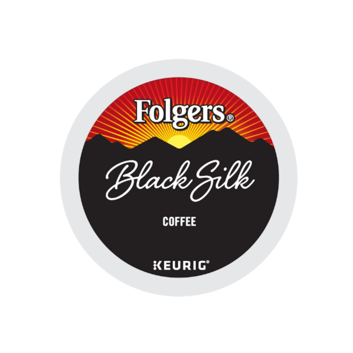 folgers black silk coffee pods lid