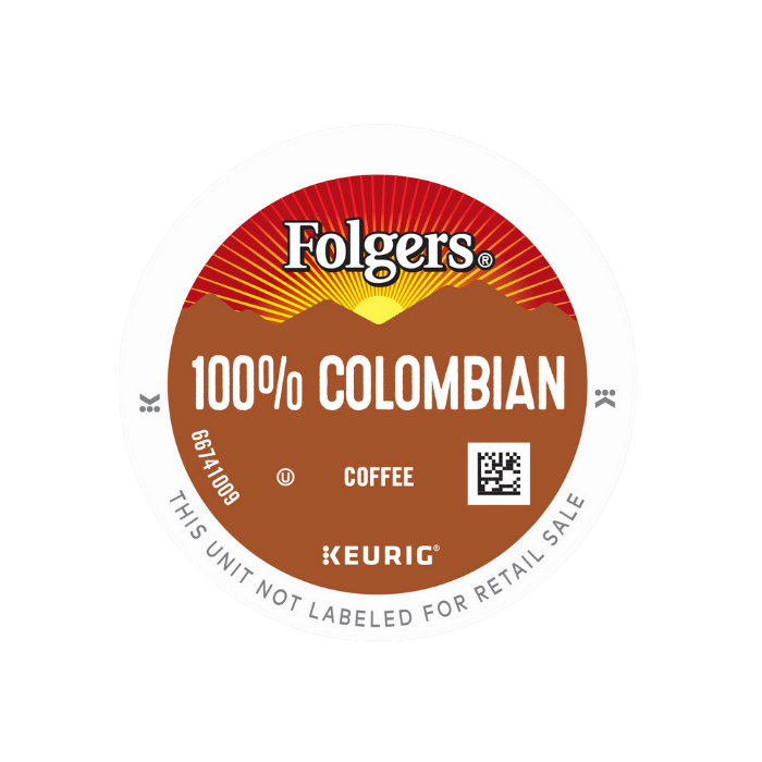 folgers colombian k cups