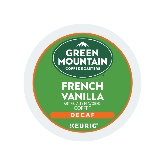 french vanilla decaf k cups lid