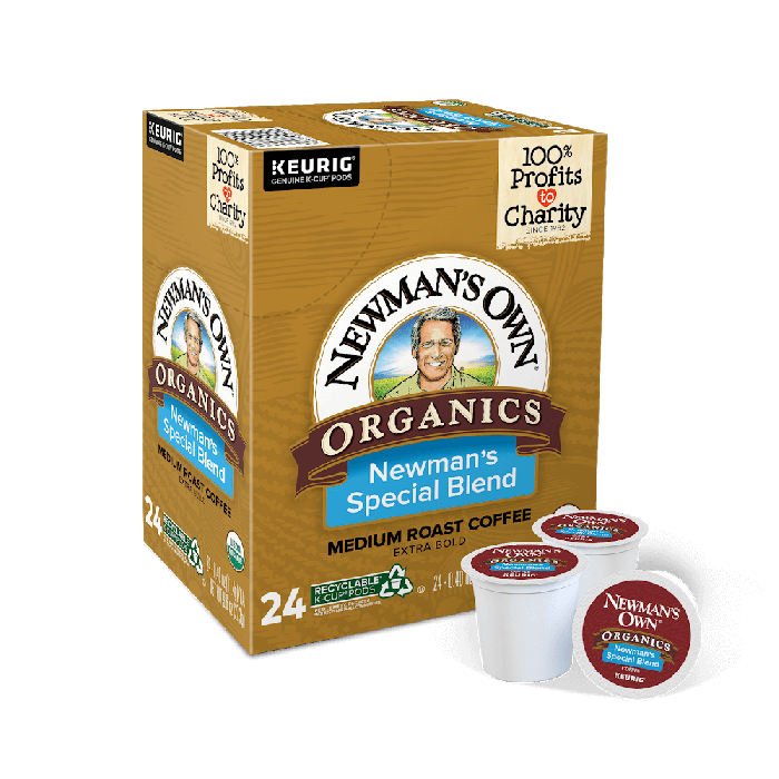 Newmans Own Special Blend Organic Kcups box of 24