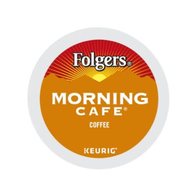 folgers morning cafe kcups lid